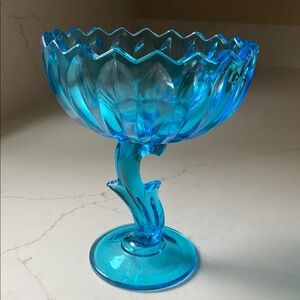 Indiana Glass • Lotus Blossom Collection • Candy Dish • Compote